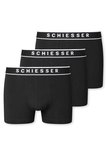 Schiesser Men 95/5 Shorts 3-Pack Zwart 173983 | 24383