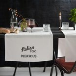 DDDDD Tafelloper Italian Food White 24486