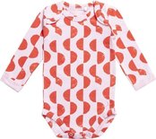 Ten Cate Baby Romper Red/Pink Black/Grey 30852| 24432