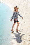Pastunette Beach Strandjurk 999 Zwart/Wit 16191-115-2 | 20354