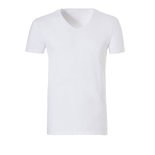 Ten Cate Men Organic T-Shirt V-Neck White 31477 | 24352