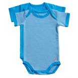 Ten Cate Baby Romper Stripe/Diva Blue 2-Pack 31116 | 24422