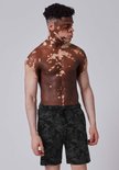Skiny Men Short Dark Bean Camouflage 086828 | 24060