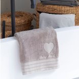 Riviera Maison Badgoed Heart Taupe 17098