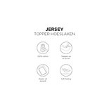 Beddinghouse Jersey Topper Hoeslaken Terra 24205
