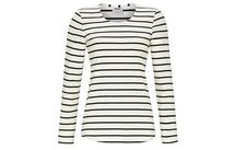 Ringella Solo Per-Me Dames Shirt Stripe Champagne 1538403 | 24823