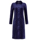 Ringella Dames Doorknoop Badjas Ultramarin 1514729 | 25124