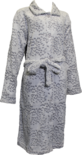 Cocodream Dames Badjas Fleece Zilvergrijs 696732 | 23724