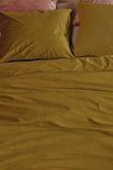 At Home Dekbedovertrek Cosy Corduroy Ochre 25227