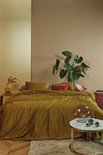 At Home Dekbedovertrek Cosy Corduroy Ochre 25227