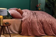 At Home Dekbedovertrek Cosy Corduroy Pink 25228