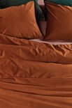 At Home Dekbedovertrek Cosy Corduroy Terra 25229