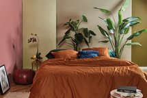 At Home Dekbedovertrek Cosy Corduroy Terra 25229