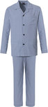 Robson Heren Flanellen Doorknoop Pyjama Blue 27212-708-6 | 25206