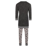 Charlie Choe Meisjes Pyjama Long Pullover Set Zwart Panter F41027-41 | 25019