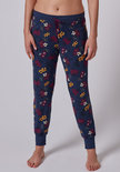 Skiny Broek Flowers Dark Blue 080568 | 25150