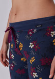 Skiny Broek Flowers Dark Blue 080568 | 25150