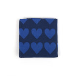 Bunzlau Castle Theedoek Hearts Dark Blue 5316 | 22889