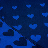 Bunzlau Castle Theedoek Hearts Dark Blue 5316 | 22889
