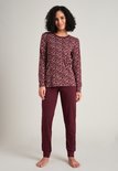 Schiesser Dames Pyjama Wine Red 175568 | 25151