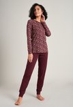 Schiesser Dames Pyjama Wine Red 175568 | 25151