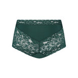 Ten Cate Women Secrets High Waist Brief Lace Back Forest Green 31758 | 25114