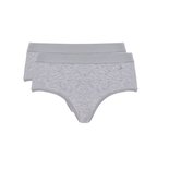 Ten Cate Girls Teens Hipster 2-Pack Grey Melee 30054 | 17537