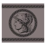 DDDDD Theedoek Minerva Grey 25272