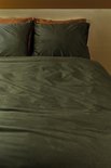 At Home Dekbedovertrek Cosy Corduroy Green 25226
