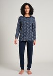Schiesser Dames Pyjama Dark Blue 175568 | 25144