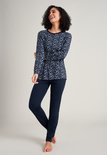 Schiesser Dames Pyjama Dark Blue 175568 | 25144
