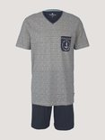 Tom Tailor Shortama Navy / White 71205| 24146