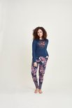 Charlie Choe Dames Broek Lelie Blauw F41109-38 | 25027