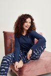 Charlie Choe Dames Shirt Blauw F41120-38 | 25030