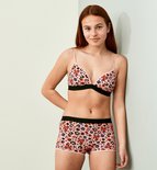 Ten Cate Meisjes Cotton Stretch Bra Leopard Pink 31962-2273 | 24340-24341
