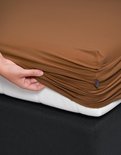 Essenza Premium Jersey Hoeslaken Leather Brown 23528