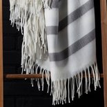 Damai Plaid Hamam Grey 24494