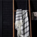 Damai Plaid Hamam Grey 24494