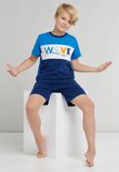 Schiesser Jongens Shortama Blue 173360 | 24009