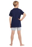 Schiesser Jongens Shortama Darkblue 173371 | 24299