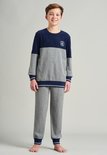 Schiesser Jongens Badstof Pyjama Grey 175130 | 25327