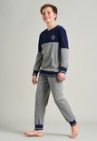 Schiesser Jongens Badstof Pyjama Grey 175130 | 25327