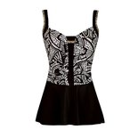 Sunflair Tankini/Zwemjurk Zwart 78042 | 15730-15731