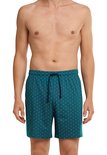 Schiesser Heren Shortama Petrol 173662 | 24004