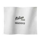 DDDDD Placemat Italian Food White 24483