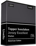 Livello Jersey Excellent Topper Hoeslaken Darkgrey BLLIV33THL | 25169