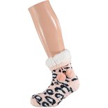 Apollo Dames Softy Homesocks Pink 25464