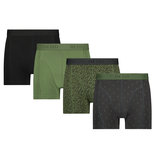 Ten Cate Men Cotton Stretch Shorts 4-pack Army Leafs 32023 | 25381