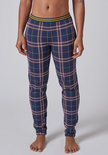 Skiny Broek Check Dark Blue 080569 | 25149