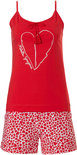 Rebelle Dames Shortama Red 31221-404-0 | 25853